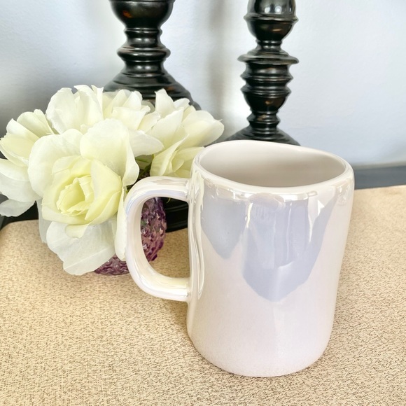 🆕Rae Dunn BUNNY KISSES Iridescent Ceramic Mug - Picture 5 of 5